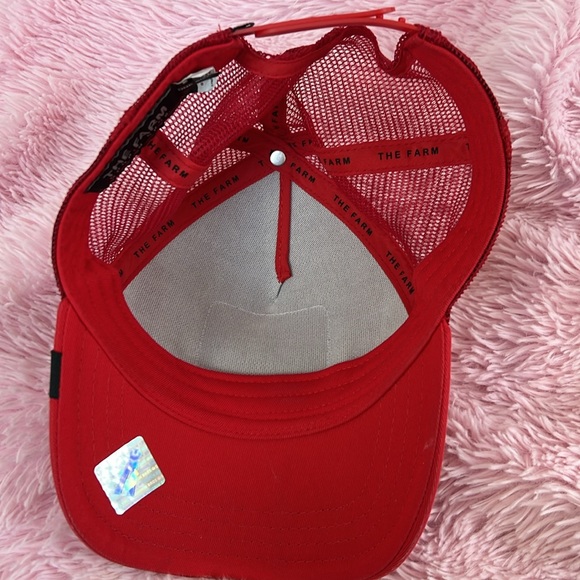 Goorin Bros Red Raccoon Patch Hat - Picture 5 of 10